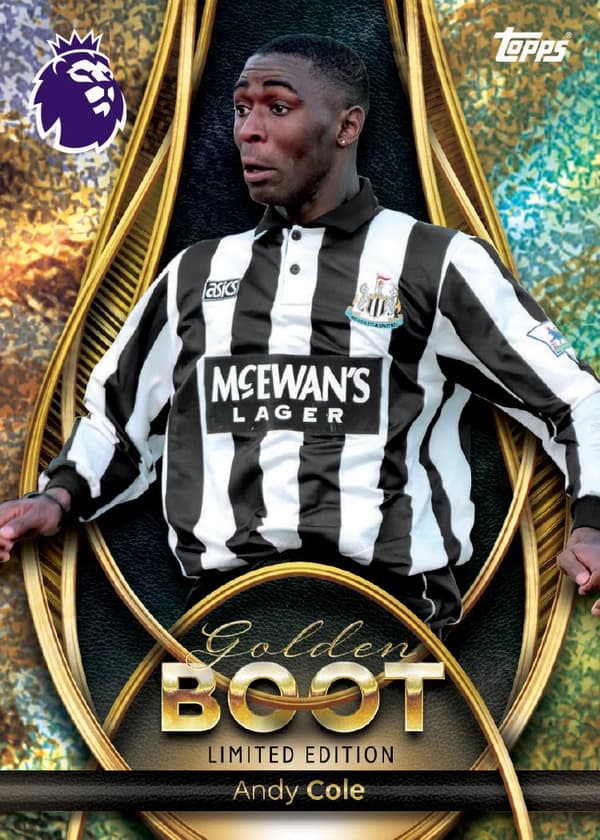 Topps Premier League Golden Boot Tin W2 multifärg