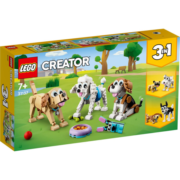 LEGO® Creator 3in1 Gulliga hundar 31137