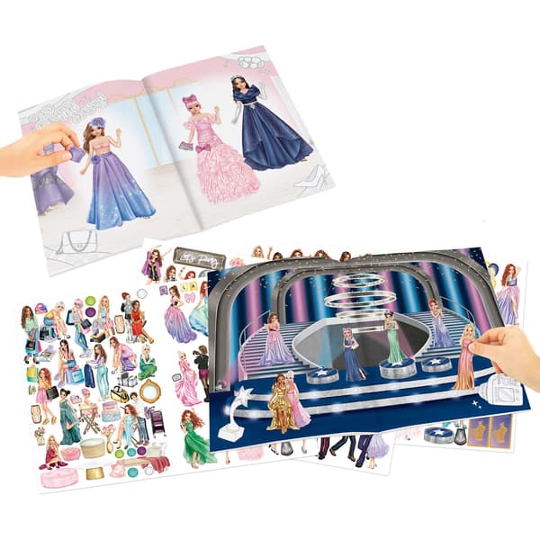 TOPModel Glamour Stickerworld multifärg