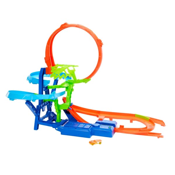 Hot Wheels Stunt Tracks Mid-Air Crash multifärg