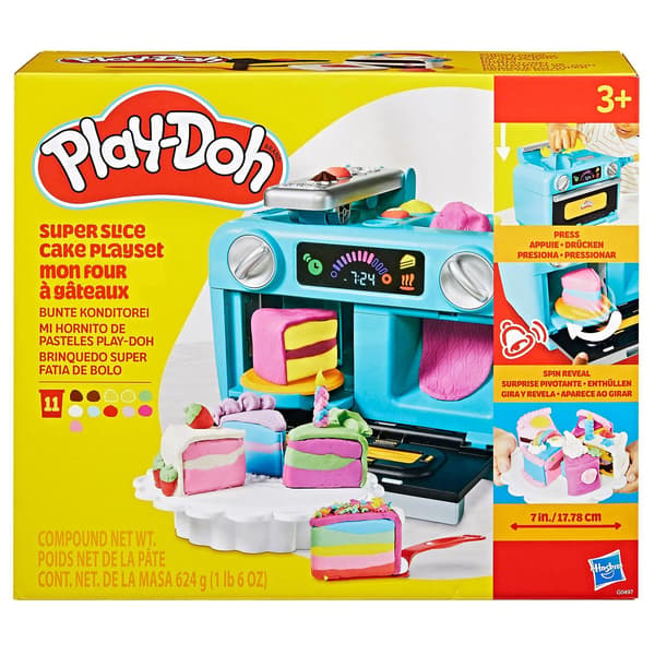 Play-Doh Super Super Slice Cake Lekset multifärg