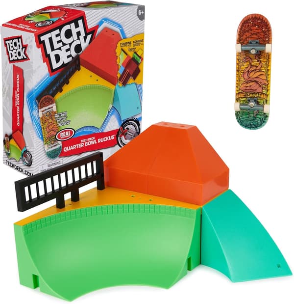 Tech Deck Quarter Ball Ruckus multifärg