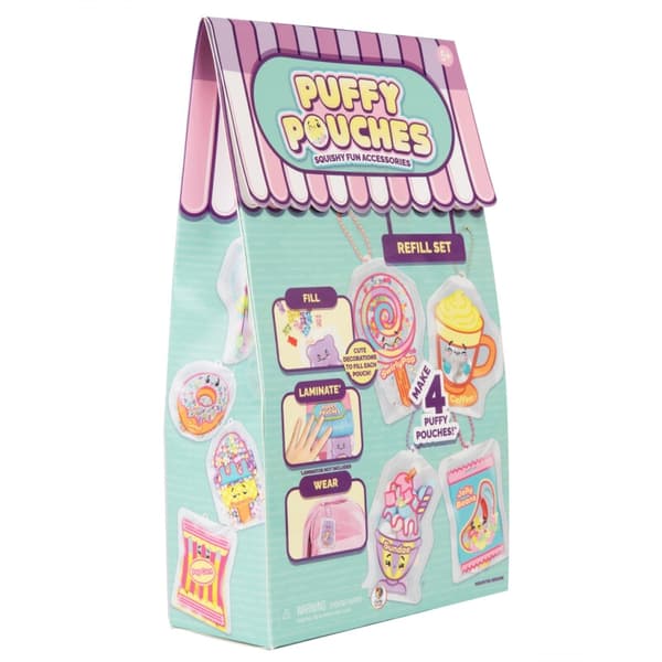 Puffy Pouches Refill Set Turkos