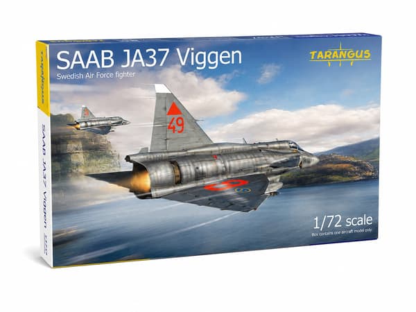 Tarangus SAAB JA37 Viggen 1/72 multifärg