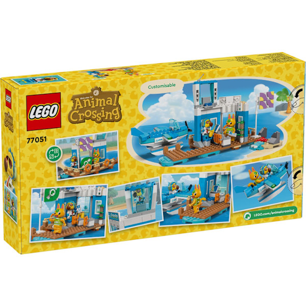 LEGO® Animal Crossing™ Flyg med Dodo Airlines  77051 multifärg