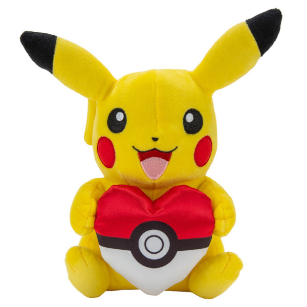 Pokemon Mjukdjur Cuties (20cm) Pikachu with heart multifärg