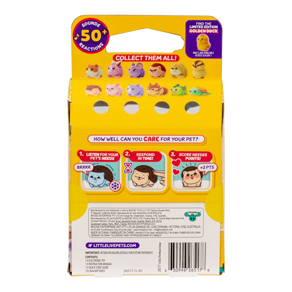 Little Live Pets NeeDees Chipee Hamster multifärg