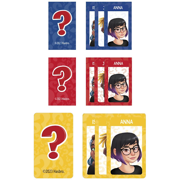 Grab & Go Resespel Guess Who multifärg