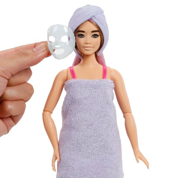 Barbie Party Unboxed Docka Kurvig med rosa klänning multifärg