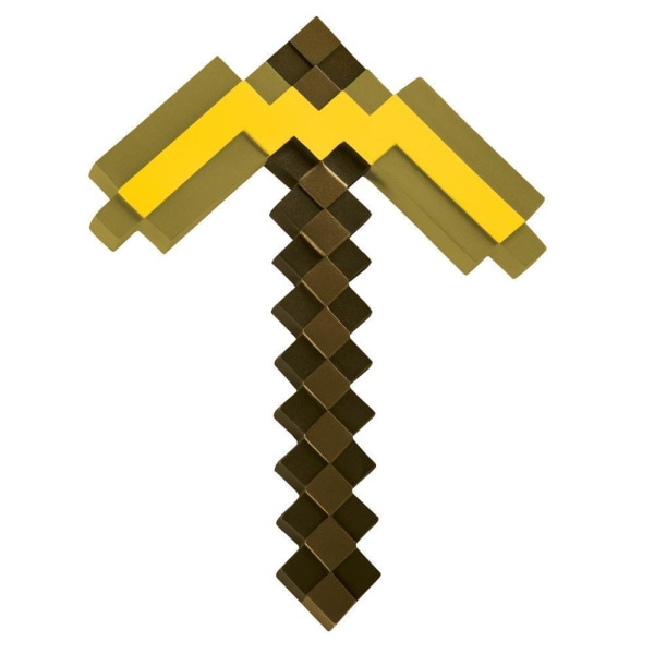 Minecraft Gold Pickaxe multifärg