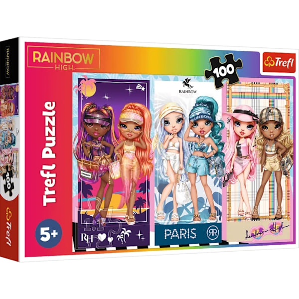 Trefl Rainbow High Pussel 100 bitar 16444 MultiColor