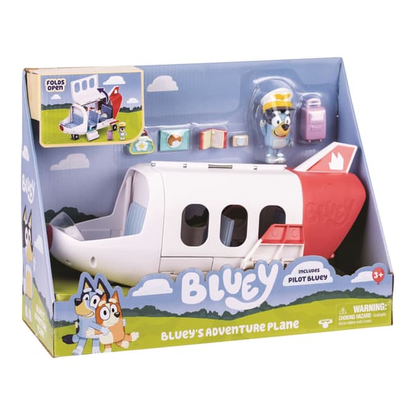 Bluey Adventure Flygplan multifärg