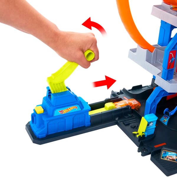 Hot Wheels City Mega Loop Garage multifärg