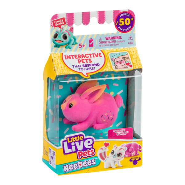 Little Live Pets NeeDees Pinkee Bunny multifärg