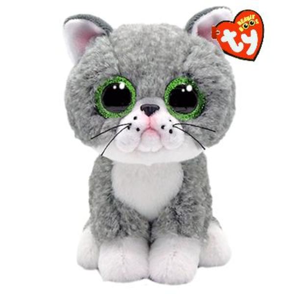 TY Beanie Boos Fergus Katt reg multifärg