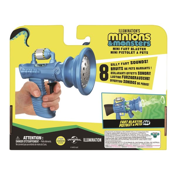 Minions & Monsters Mini Fart Blaster multifärg