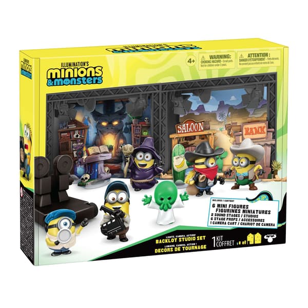 Minions & Monsters Backlot Studio Set multifärg