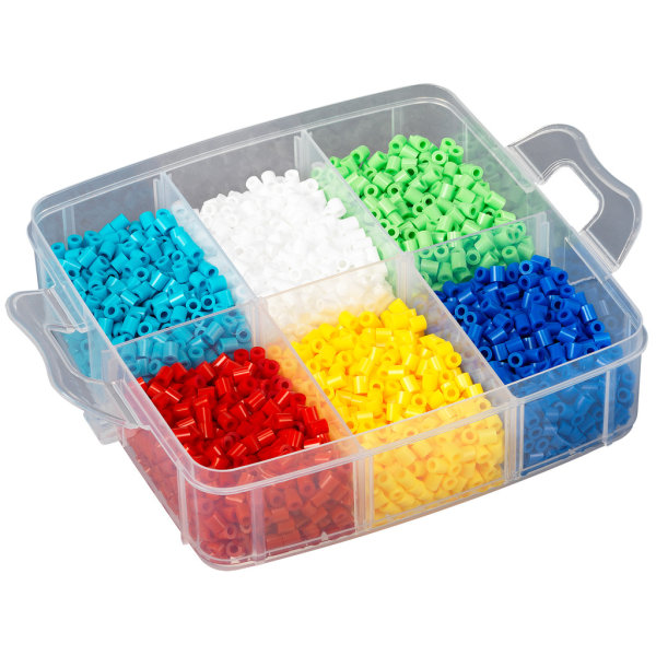 Hama Sorteringsbox med 6000 pärlor multifärg