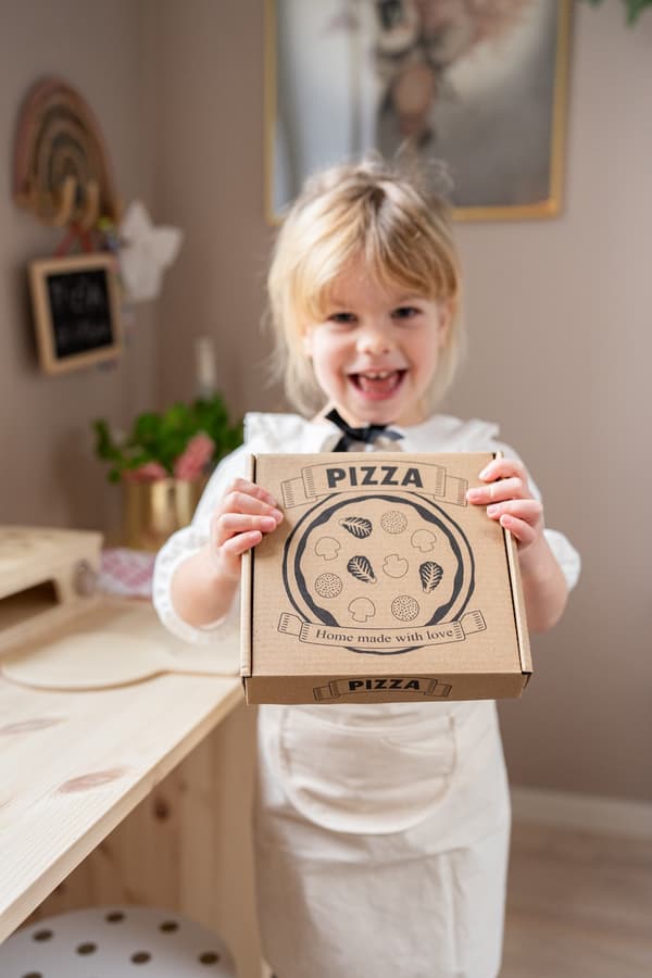 Jabadabado Pizzaugn multifärg