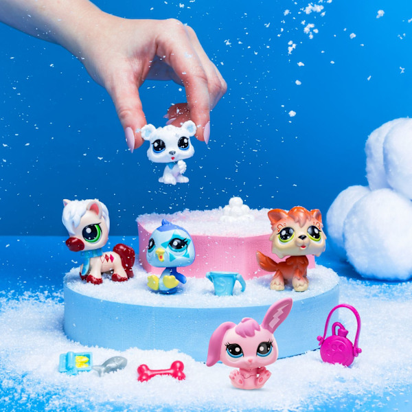 Littlest Pet Shop Winter Besties Collector Set 5-pack multifärg