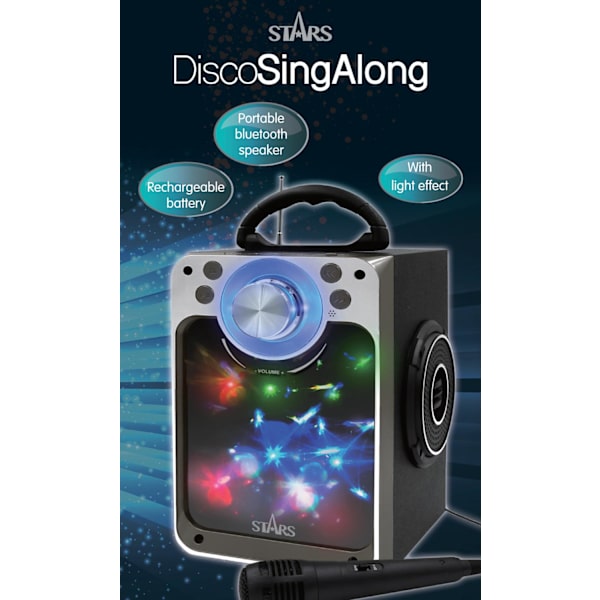 Sing Along Karaoke Machine Black Svart