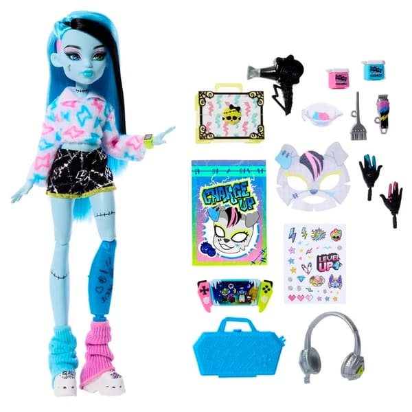 Monster High Self-Scare Secrets Frankie Stein multifärg
