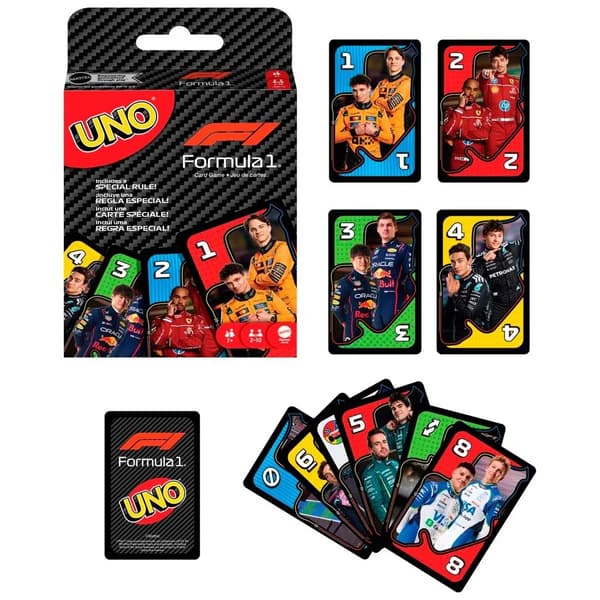 UNO Formula 1 multifärg