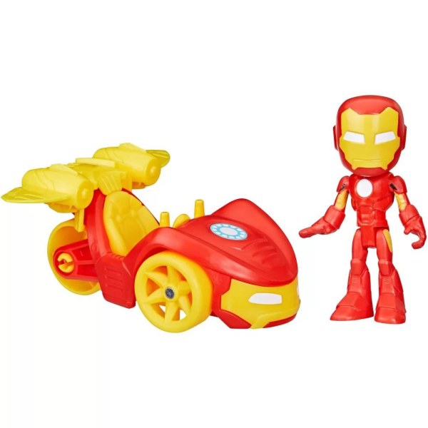 Spidey Amazing Friends Iron Man Iron Racer multifärg