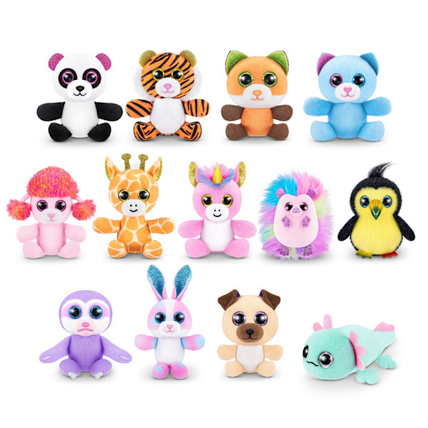 Zuru 5 Surprise Plushy Pets s2 multifärg