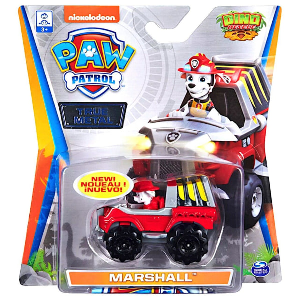 Paw Patrol True Metal 1-pack Dino Marshall multifärg