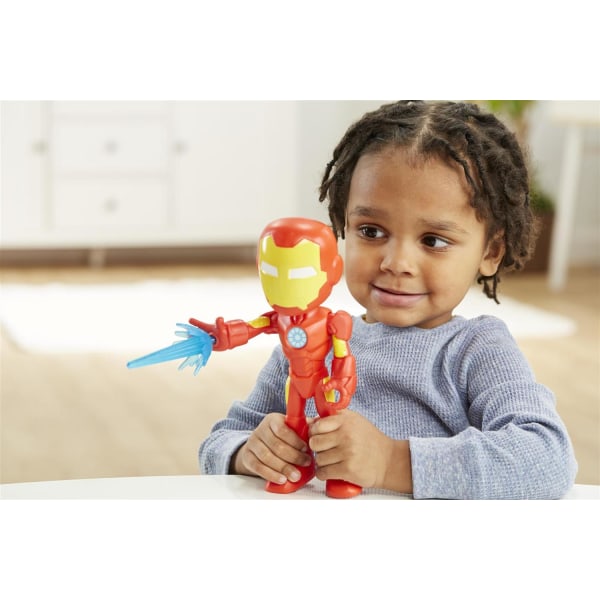 Spidey Supersized Figur Iron Man multifärg