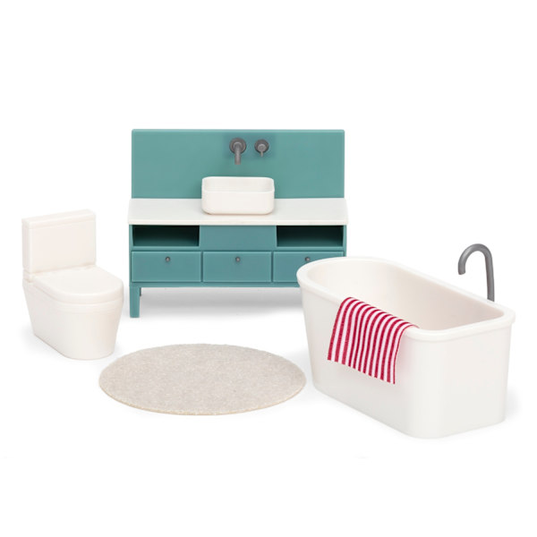 Lundby Badrumsset Basic multifärg