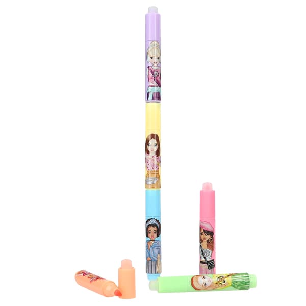 TOPModel Suddbara Mini Highlighterpennor 6-pack