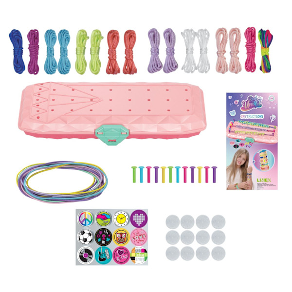 Real UniQ Braiding Loom Set multifärg