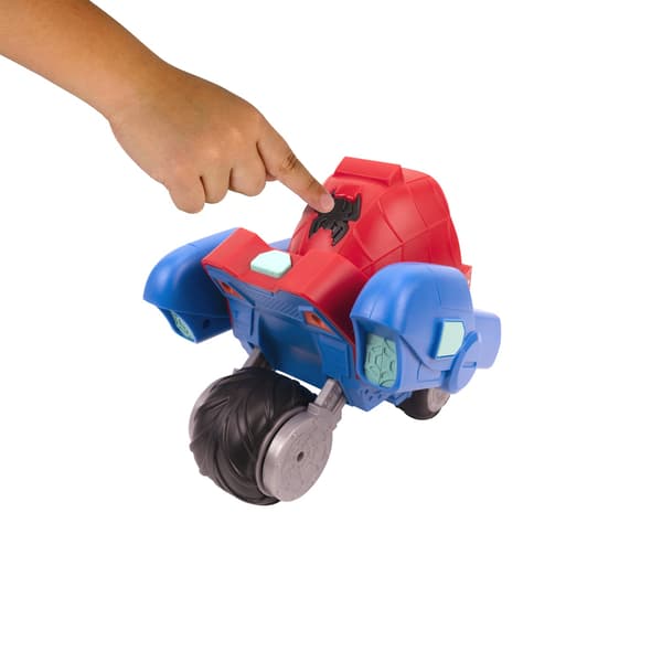 Spidey Transforming Web-Wave Cruiser