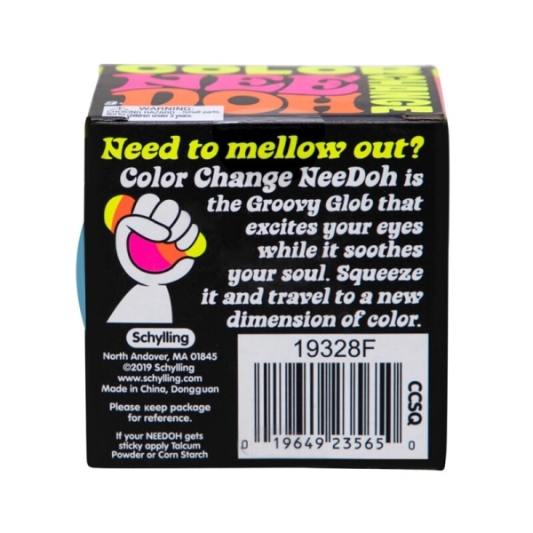 Nee Doh Color Change Klämboll Gul Gul