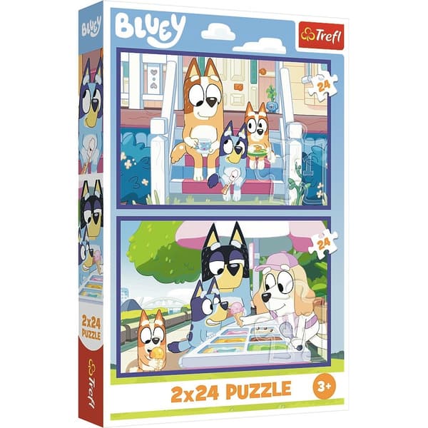 Trefl Bluey 2-pack Pussel 2x24 bitar multifärg