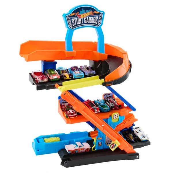 Hot Wheels Transforming Stunt Garage multifärg