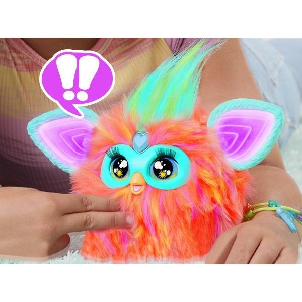 Furby Interaktivt Mjukdjur Coral multifärg