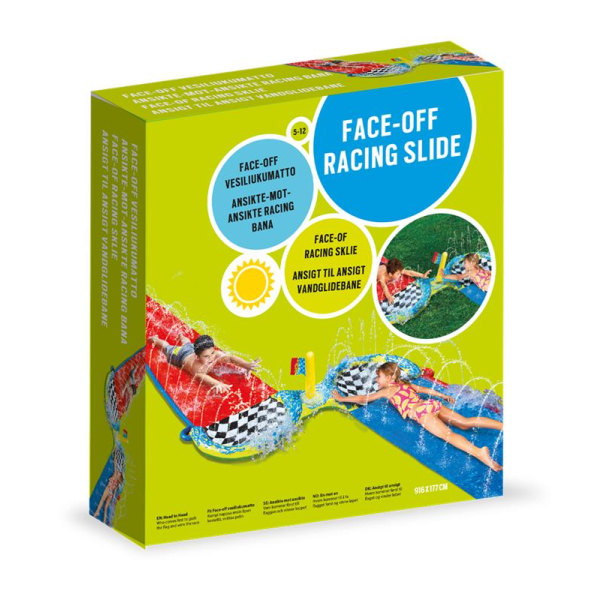 Face-Off Racing Slide Vattenbana multifärg