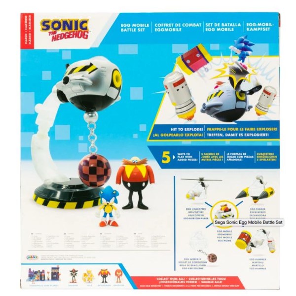 Sonic Egg Mobile Battle Set multifärg