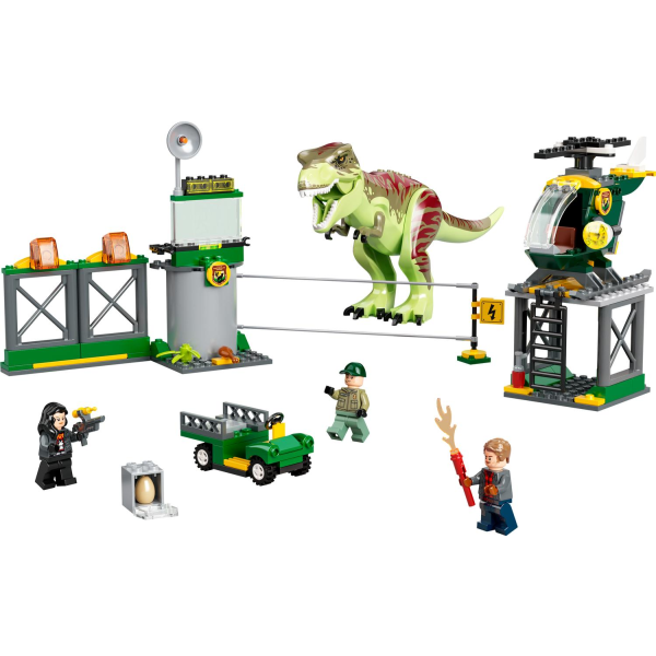 LEGO® Jurassic World T. rex Dinosaurieflykt 76944 multifärg