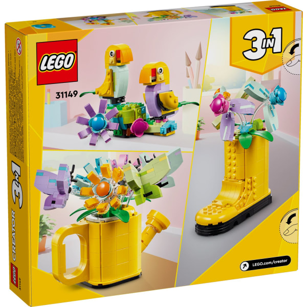 LEGO® Creator 3in1 Blommor i vattenkanna 31149