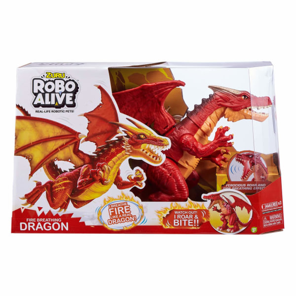 Robo Alive Fire Breathing Dragon multifärg