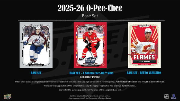 Upper Deck 2025-26 NHL O-Pee-Chee Blaster Box multifärg