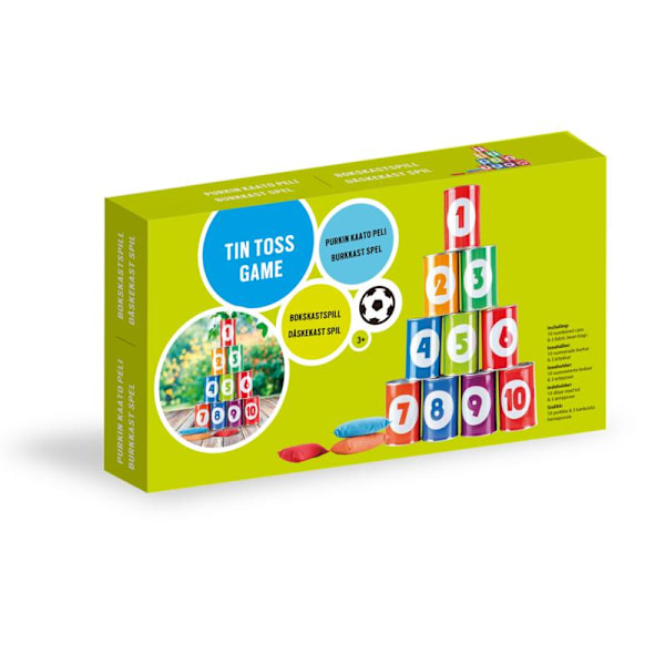 Burkkast-spel multifärg