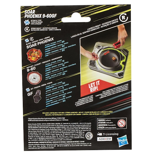 Beyblade X Deluxe String Launcher Set multifärg
