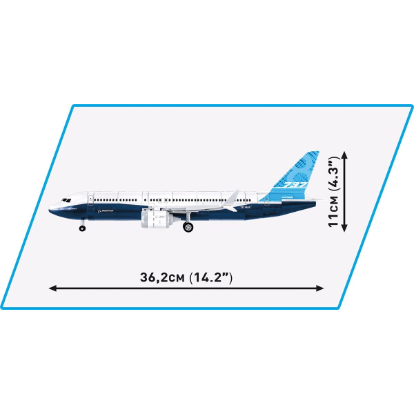 Cobi Boeing 737-8 1:110 26608 multifärg