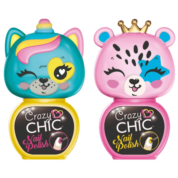 Crazy Chic Lovely Nagellack Set Puppy Horn & Friend multifärg