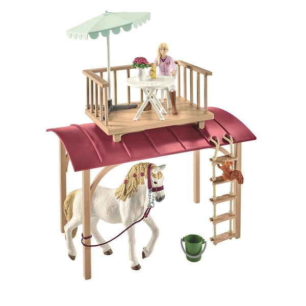 schleich® HORSE CLUB Husvagn för hemliga klubbmöten 42593 multifärg